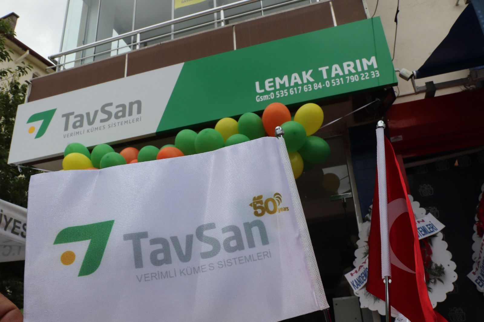 Lemak Tarım mağaza açılışı – yetkili Tavsan bayisi
