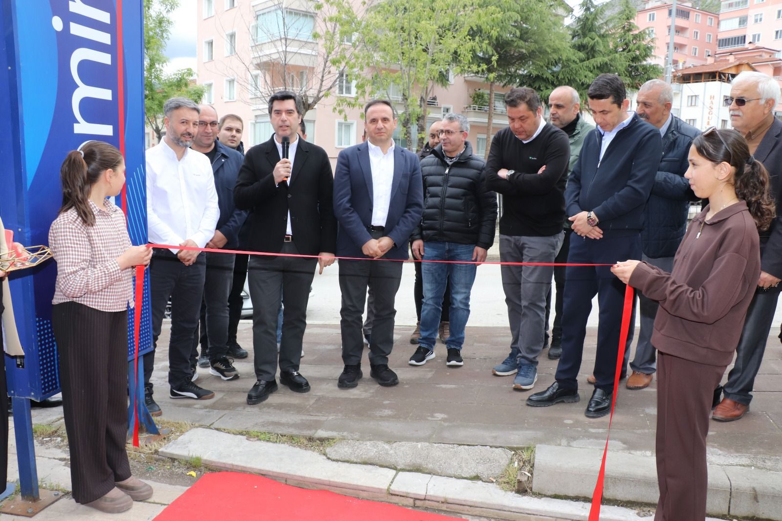 Lemak Tarım açılış kurdele kesme töreni